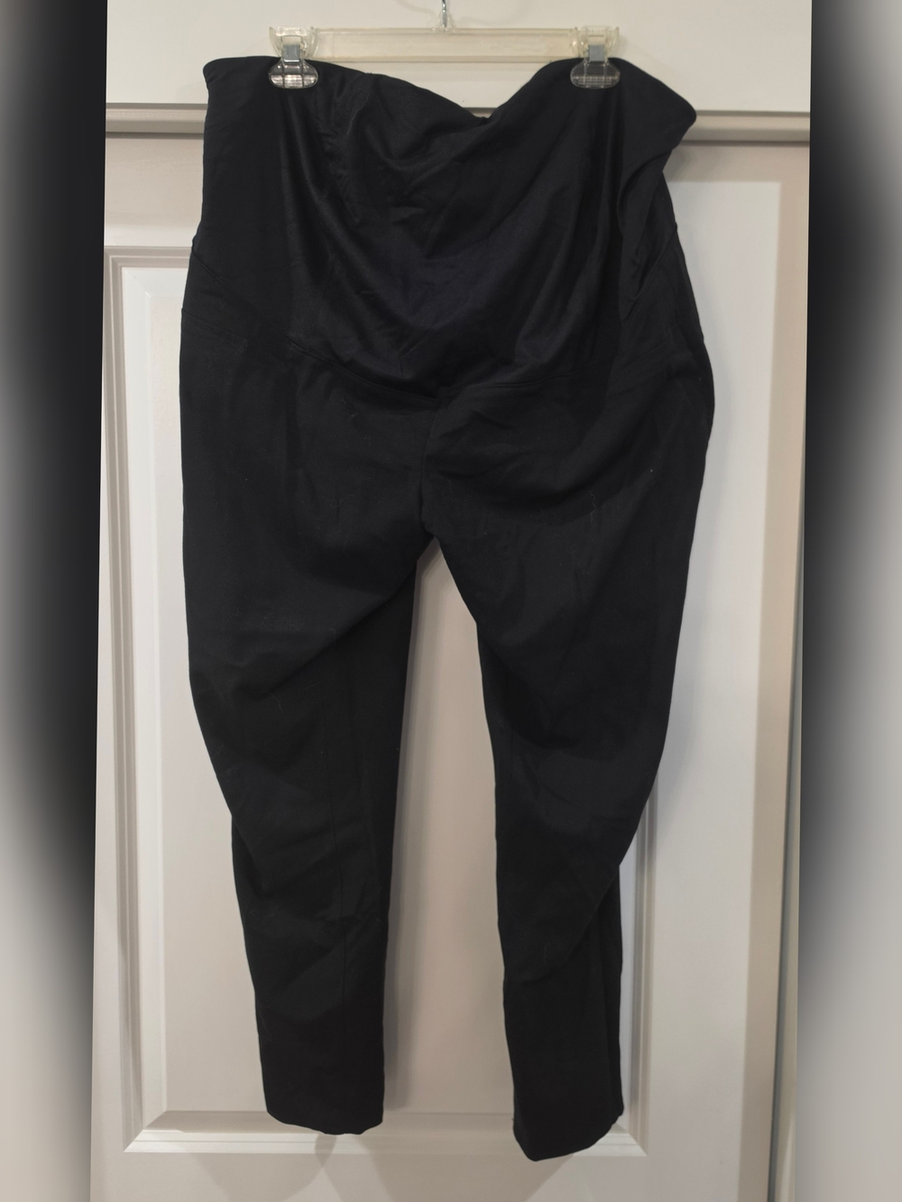 Isabel Maternity by Ingrid & Isabel Black High-Rise Tapered Maternity Pants